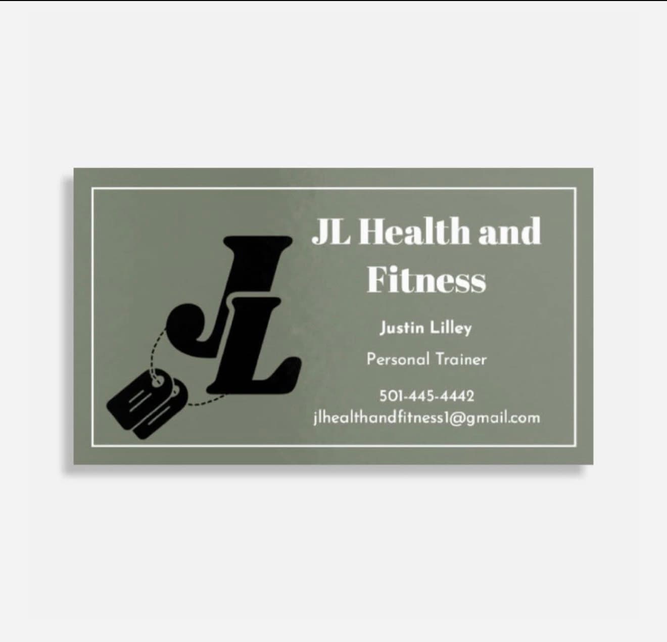 JL Health and Fitness business card